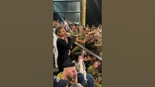 Young Israeli Boy Sings the Shema and Blows the Shofar for Israeli Soldiers