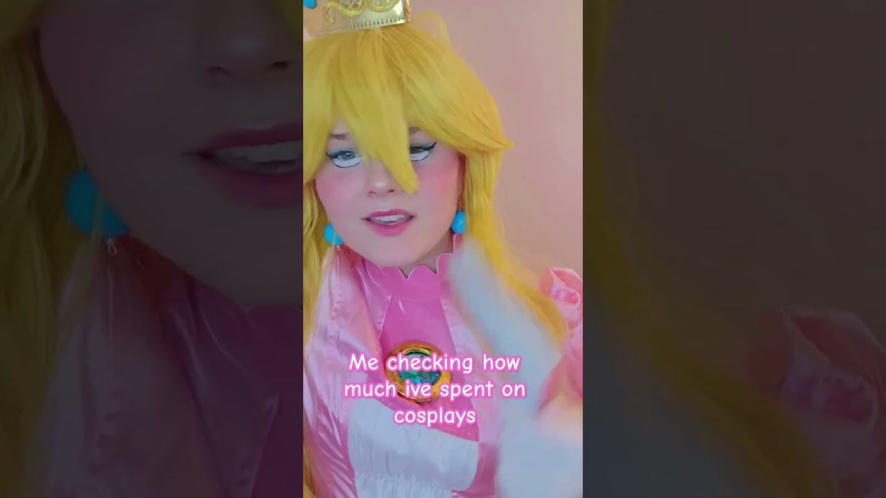 MAYA WINKY#trending #cosplay #relatable #princesspeach #mario #mariocosplay #videogames #fyp #viral