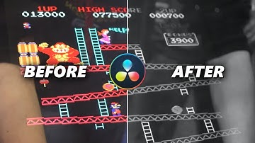 Make Your Videos BLACK & WHITE in Davinci Resolve