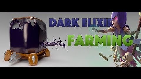 Th9 Best "DARK ELIXIR" Farming STRATEGY | 2017 | clash of clans#3