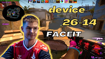【CSGO POV】device vs ZywOo and Team Vitality @ FACEIT ranked | Feb 8, 2023