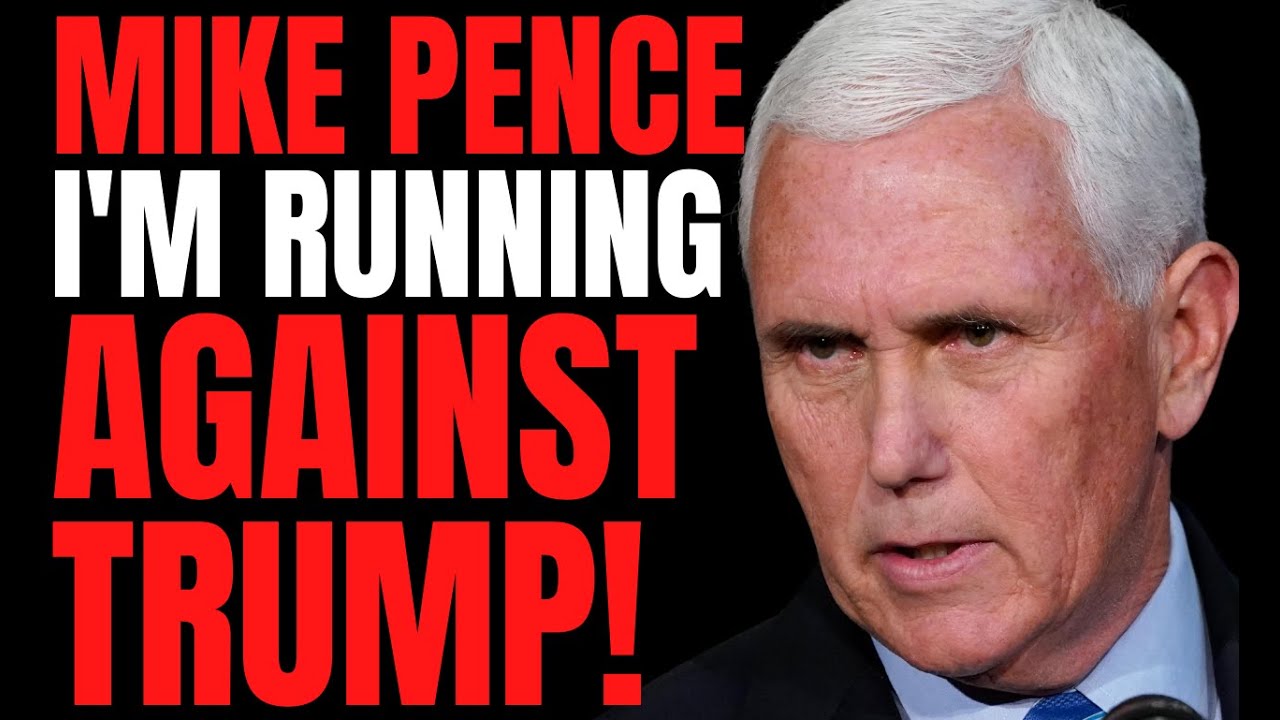 Mike Pence I'm Running For President in 2024 YouTube