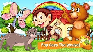 Pop Goes The Weasel | Music Kidz | Children Song