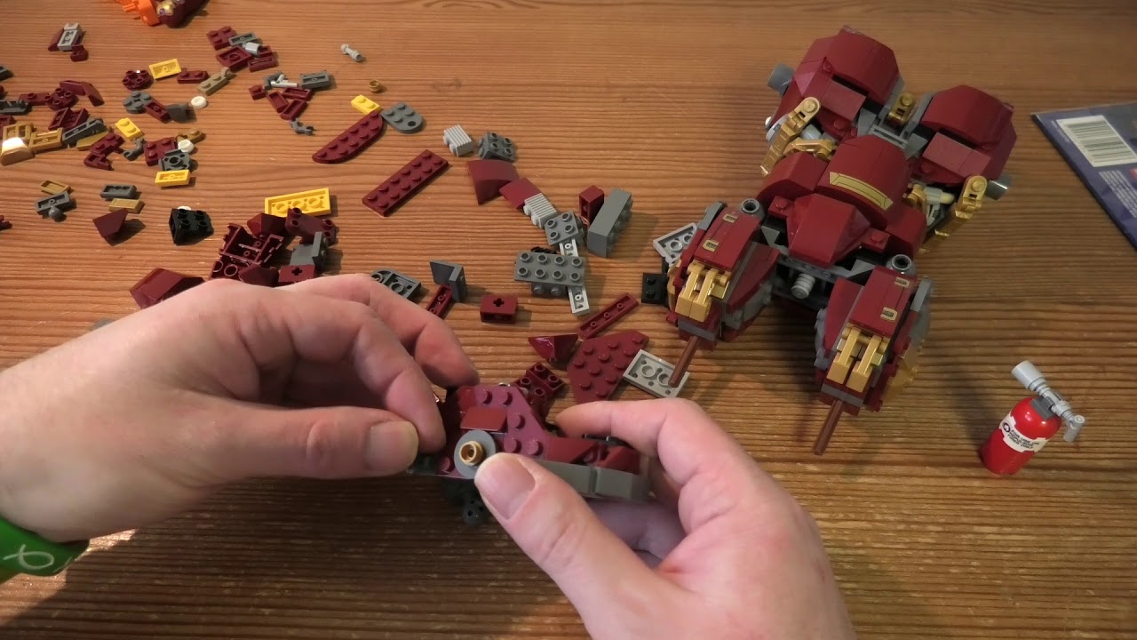 Building Marvel  Super Heroes The HulkBuster Ultron Edition SET 76105 PART 4 - YouTube