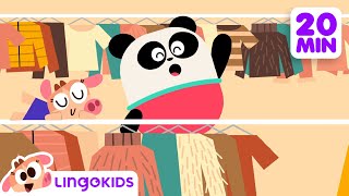 GETTING DRESSED  + More Cartoons For Kids | Lingokids