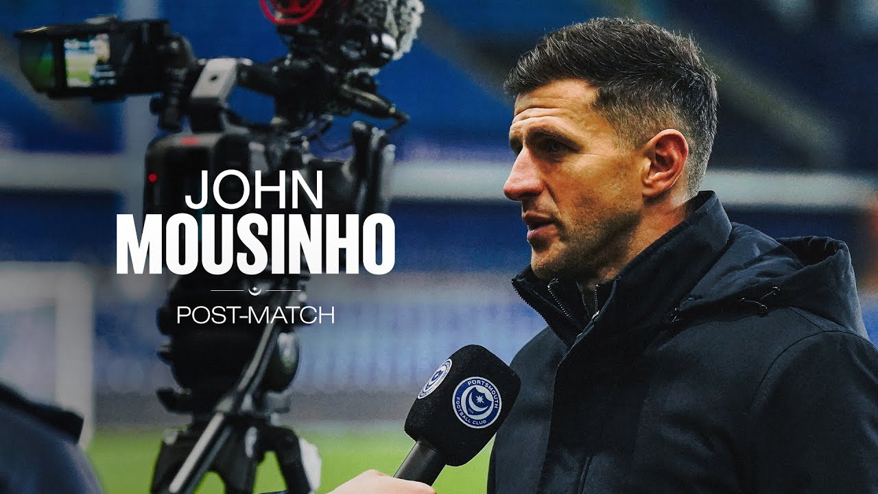 John Mousinho post-match 🎙️ | Sheffield Wednesday v Pompey