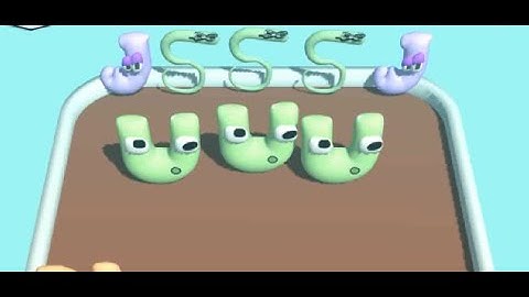 MERGE ALPHABET LORE RUN 3D LEVEL 43