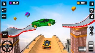 "Mega Ramp Car Stunt Game 2025 | Extreme Car Jump & Impossible Racing Challenge" screenshot 5
