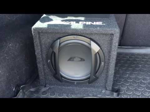 Alpine SWE-815 Active Subwoofer