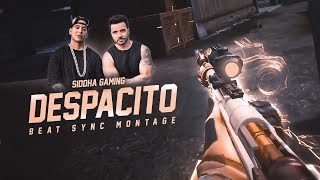 Despacito Best BGMI 3D Beat Sync Edit Montage | New Style of Pubg Montage | Siddha Gaming Resimi