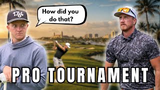DOD King & Zac Radford Play In Pro Golf Tournament