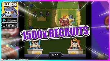 CAN WE GET MYTHIC HEROES? Lucky Offense 1500x Recruits - Z1CKP Gaming - Lucky Offense Beginner Guide