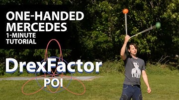 How to do the One-handed Mercedes for Poi: 1-minute tutorial