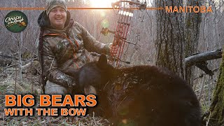 Bow Hunting for BIG Manitoba Black Bears | Canada in the Rough