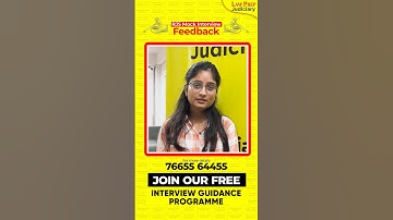 RJS Interview Guidance Programme | Students feedback #shorts