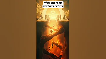 আল ল হ Allah Islamicvideo Islamicshorts Allah Jannat Jahannam Islam Muslim Pulsirat 