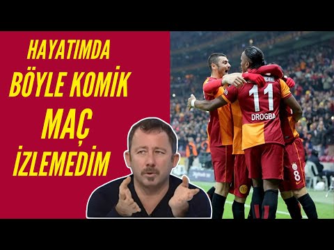 Sergen Yalçın - Böyle Komik Bir Maç İzlemedim. | Galatasaray-Elazığ Maçında 10 Gol Olur Dedim.