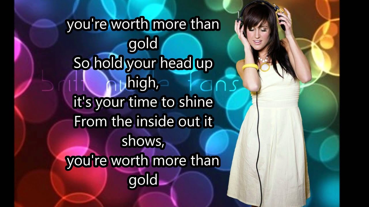 Britt Nicole - Gold (Lyrics) 