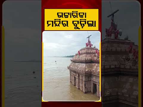 ଭଟ୍ଟାରିକା ମନ୍ଦିର ବୁଡିଲା | Argus Reels | Bhattarika Temple | Mahanadi Flood | Odisha Floods