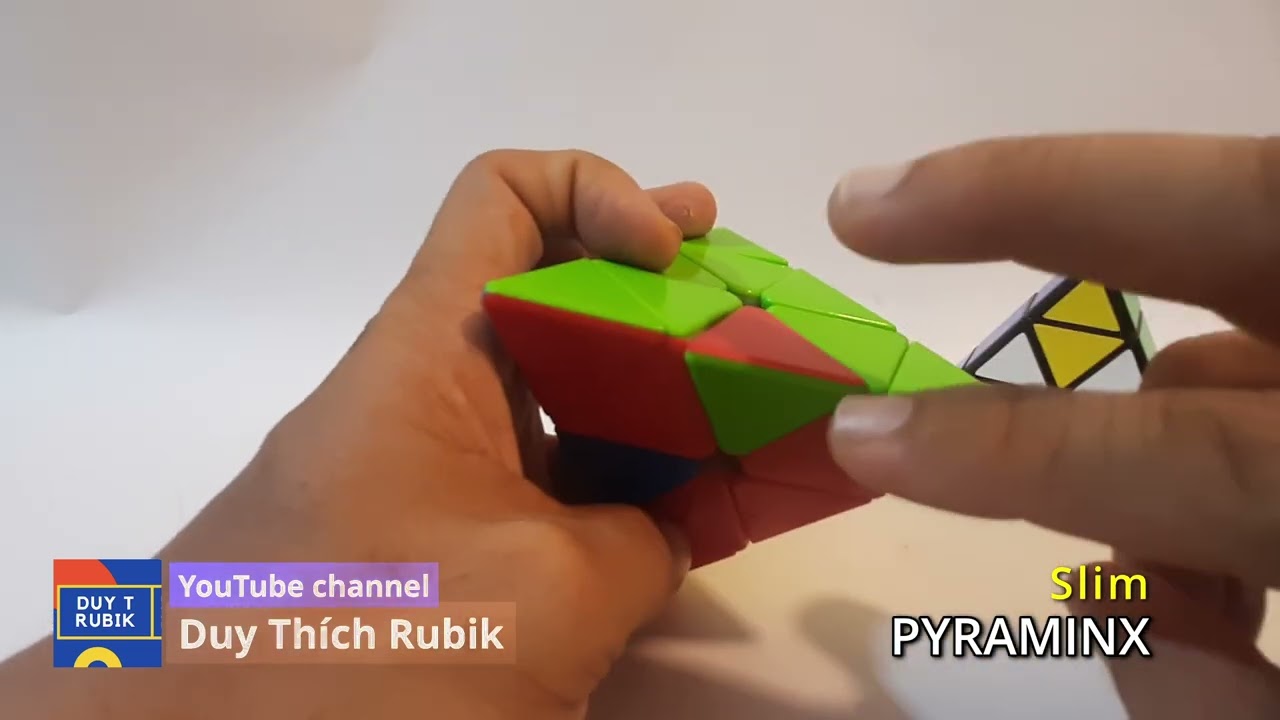 Tutorial N.270- Pyraminx Slim -Hướng Dẫn Giải Rubik