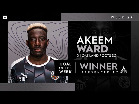 USL Championship Goal of the Week Winner Presented by Select | Week 27