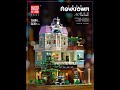 Mould King 16004 Building Instructions, PDF Manual free download, The Cafe shop with 3430 Pieces.