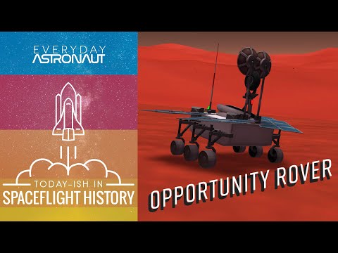 Mars Opportunity Rover landing This Week in Spaceflight History S2:E1