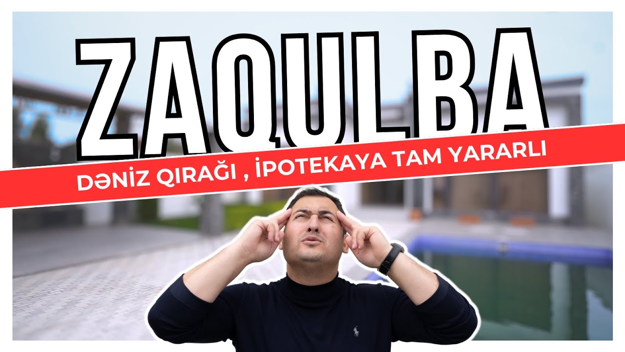 Zaqulbada denize 400m mesafede möhtesem temirli ve dizaynlı Bağevi ...
