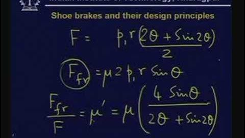 Lecture - 39 Design of Breaks - I