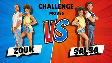 Cool Salsa vs Zouk Challenge Moves: Nery Garcia, Larissa y Robinson