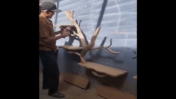 Unique Tree Shaped Bookshelf | Easy Assembly Tutorial