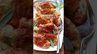 CHICKEN SALTIMBOCCA |Easy Italian Recipe recipe dinner