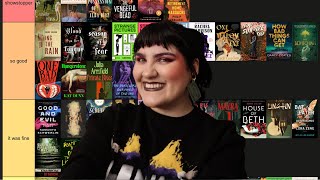 Ranking the 52 Horror Books I Read in 2025!