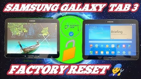👨‍🔧 Samsung Galaxy Tab 3 /P5200-P5210 Hard reset /Factory reset Done ✅