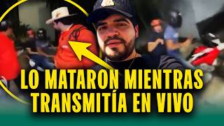 Asesinan a balazos al influencer César Gastélum mientras transmitía en vivo y criminales se fugan Asesinan a balazos al influencer César Gastélum mientras transmitía en vivo y criminales se fugan
