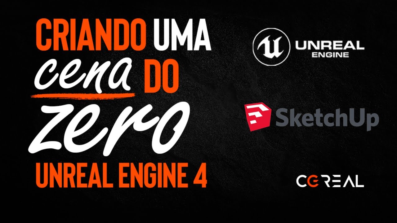 CRIANDO UMA CENA DO ZERO ATÉ A RENDERIZAÇÃO | SKETCHUP E UNREAL ENGINE ...