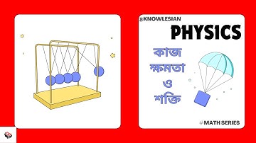কাজ, ক্ষমতা ও শক্তি । PHYSICS | WORK,POWER & ENERGY | অক্ষরপত্র । Math series-3@Knowlesian-official