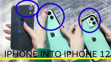 Iphone 6 convert into iPhone 12Pro max 🤣👌😱😉📱🤔😜👆#trending_on_youtube #Gadget Booster