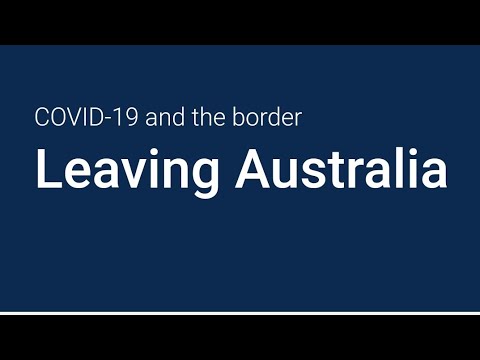 TRAVEL EXEMPTION LEAVING AUSTRALIA  ( From 11 August2021) #TravelExemption