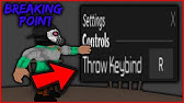 Roblox Breaking Point How To Throw Your Knife Youtube - how to throw knives in roblox breaking point xbox