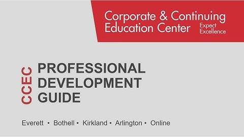CCEC Professional Development Guide