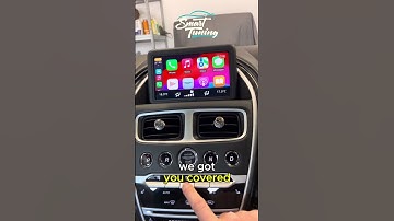 ASTON MARTIN ❌ VANTAGE ❌ DB11 ❌ stereo upgrade wireless Apple CarPlay & AA #fyp  #viralvideo