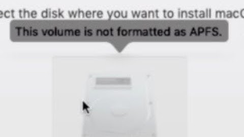 RESOLVIDO: This volume is not formatted as APFS - de Mac Extended para APFS sem perder dados