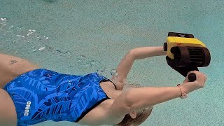 Back Yard Pool with my LEFEET Seagull C1 Modular Water Scooter by Elizabeth Swims 22,509 views 2 months ago 5 minutes, 1 second