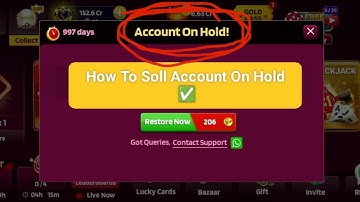 How To Soll Account On Hold Teen Patti Gold Hold account ko kaise theekh karna hai 