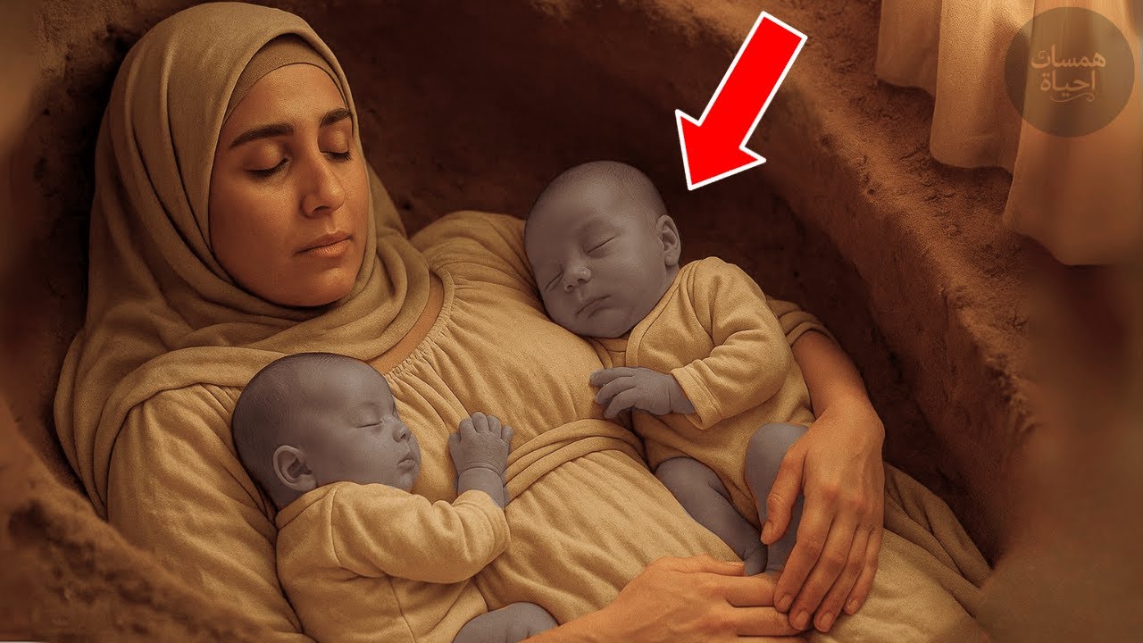 الأم طلبت أن تُدفن مع التوأمين اللذين توفيا أثناء الولادة. لكن الأب لاحظ تفصيلاً في أحد الرضيعين!