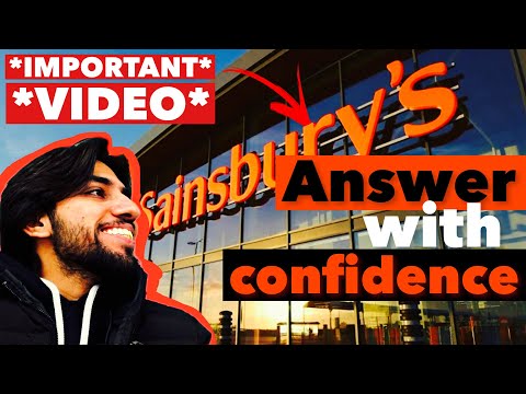 *LIVE INTERVIEW* - SAINSBURYS TRADING ASSISTANT QUESTIONS | How to answer supermarket questions