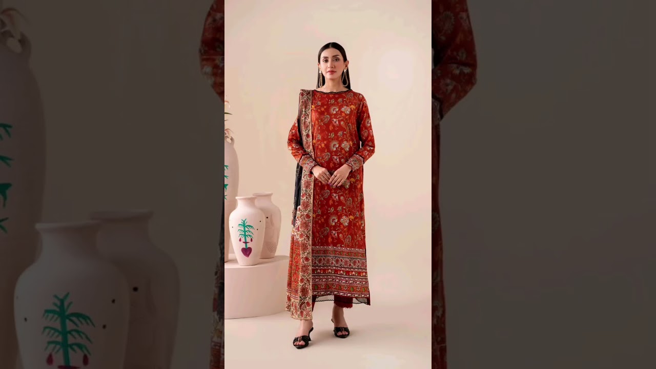 🛒 *Summer Collection 2K25* 🛒🍂 Brand:- *GULL JEE*  💯 Original  Stock *HALA VOL-1* 