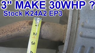 EP3 Twinloop Exhaust K24 , Quiet , Clean, Power  !!! screenshot 1