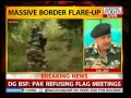 D.K. Pathak, BSF, addresses media